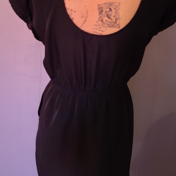 Candies Black Dress size Small has pockets very cute dress. Gently used. - Picture 6 of 8